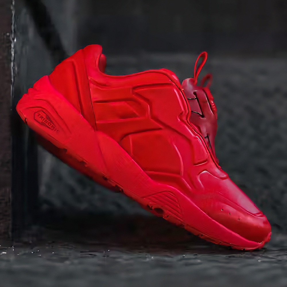 Puma Trinomic Disc 89' High Risk Red RARE Pair Size 9.5